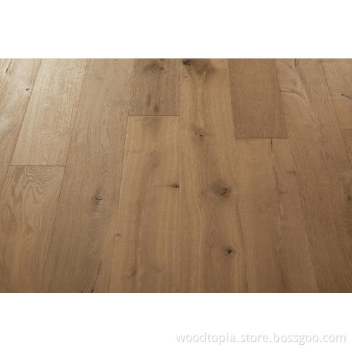 European style hand scraped multilayer flooring